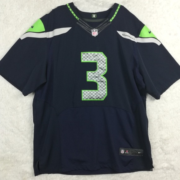 Russell Wilson Seattle Seahawks Mens Jersey #3 NFL Football Nike On‎ Field 52 - Picture 1 of 11